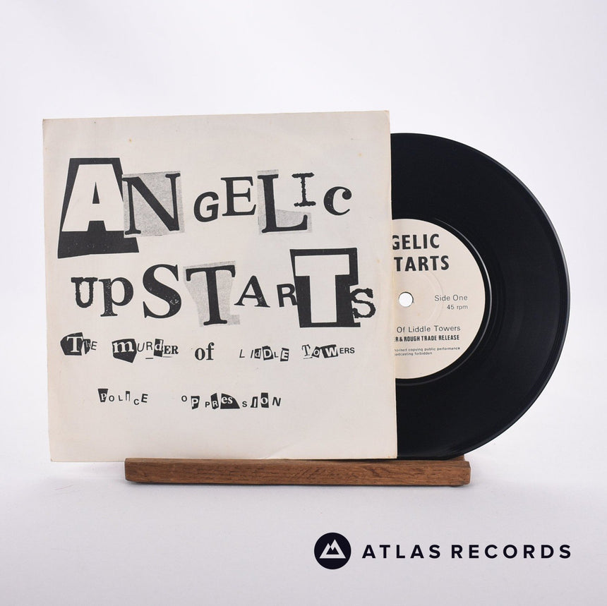 Angelic Upstarts The Murder Of Liddle Towers 7" Vinyl Record - Front Cover & Record