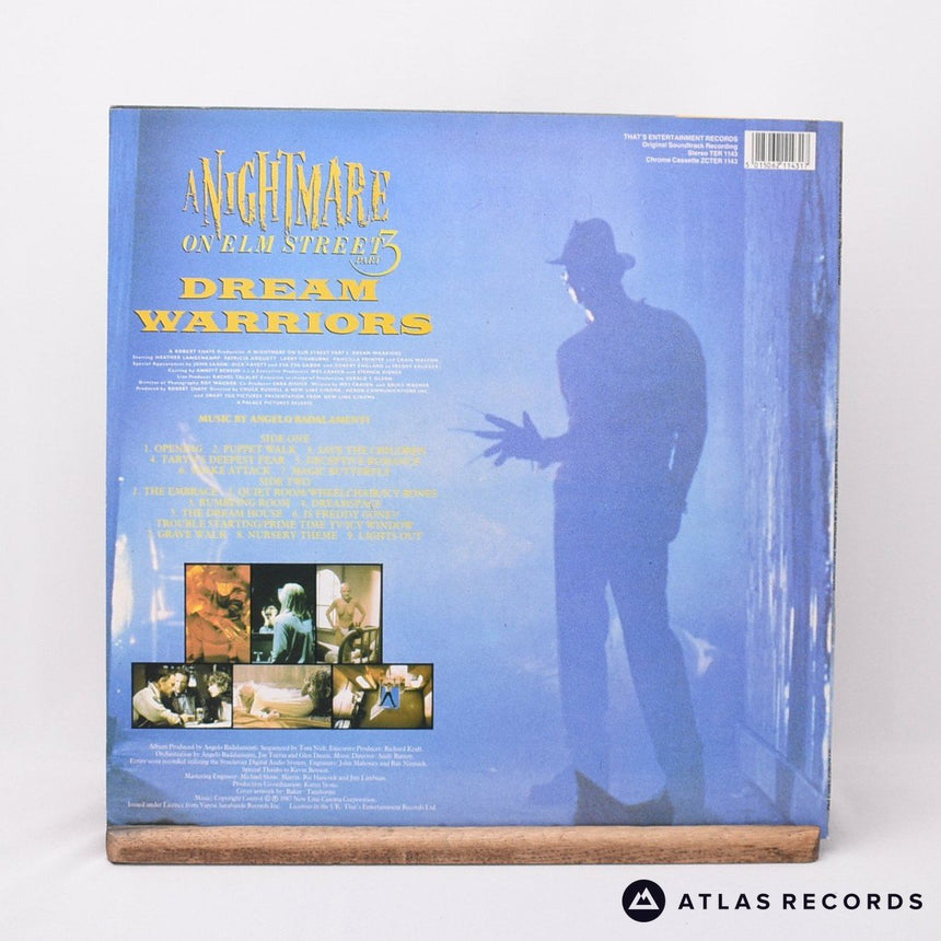 Angelo Badalamenti - A Nightmare On Elm Street Part 3 - Dream Warrior - LP Vinyl