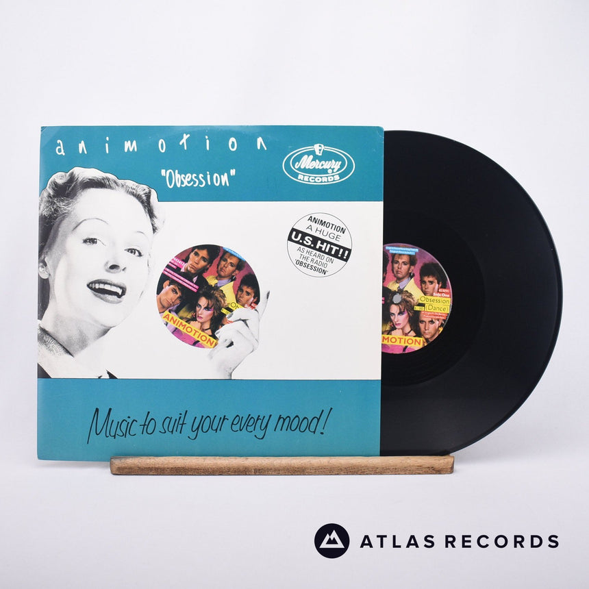 Animotion Obsession 12" Vinyl Record - Front Cover & Record