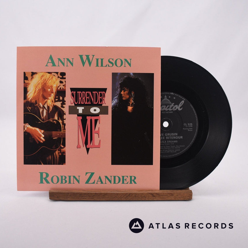 Ann Wilson Surrender To Me 7" Vinyl Record - Front Cover & Record