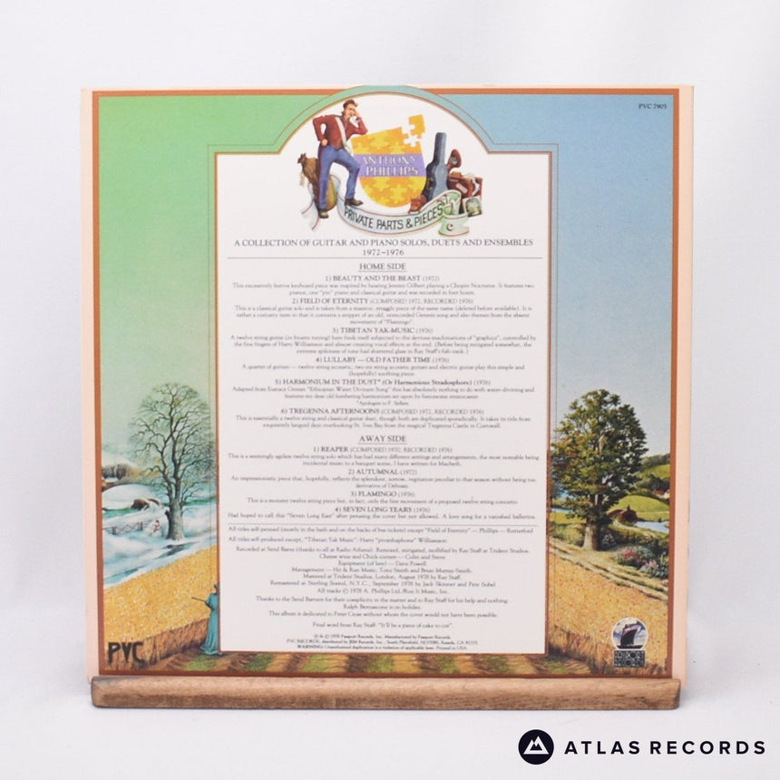 Anthony Phillips - Private Parts And Pieces - A B LP Vinyl Record - EX/EX