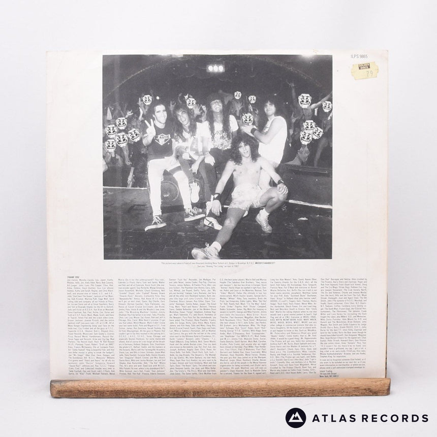 Anthrax - Among The Living - A-1U B-1U LP Vinyl Record - VG+/VG+