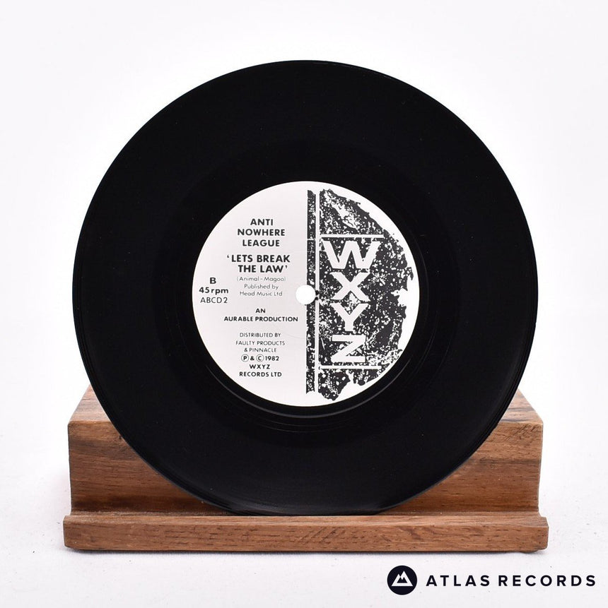 Anti-Nowhere League - I Hate...People - 7" Vinyl Record - EX/EX