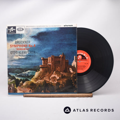 Anton Bruckner Symphony No. 4 "Romantic" LP Vinyl Record - Front Cover & Record