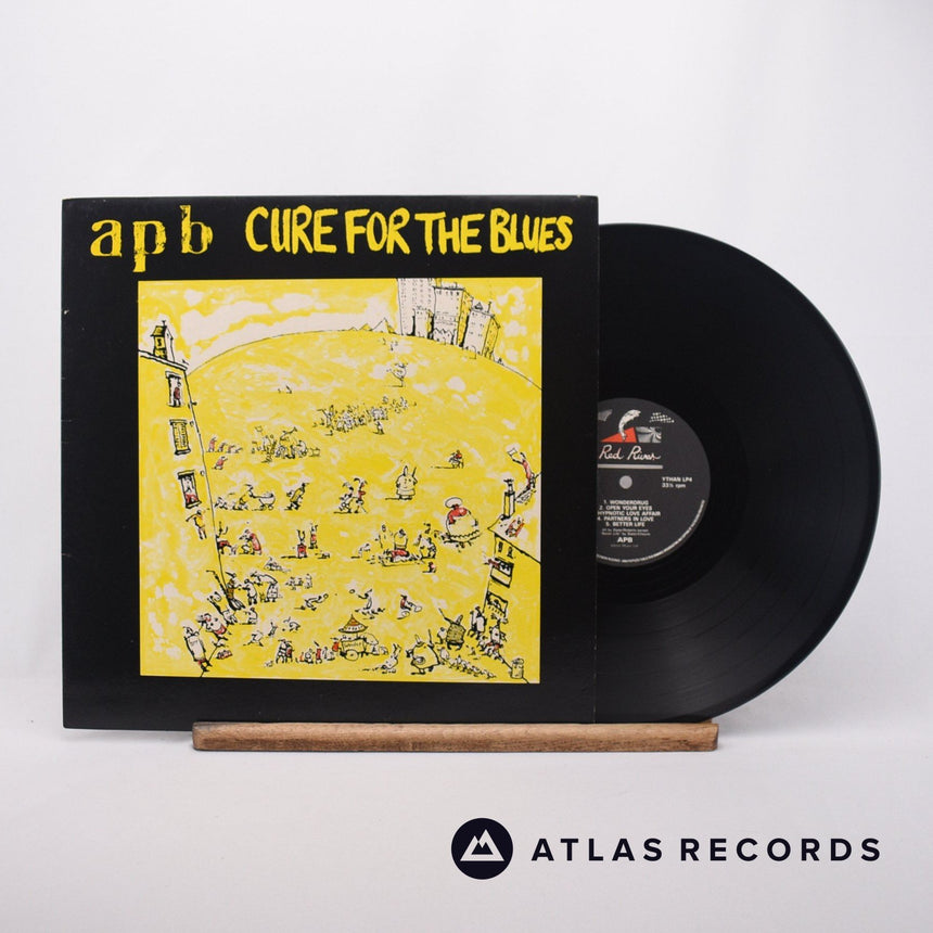 Apb Cure For The Blues LP Vinyl Record - Front Cover & Record