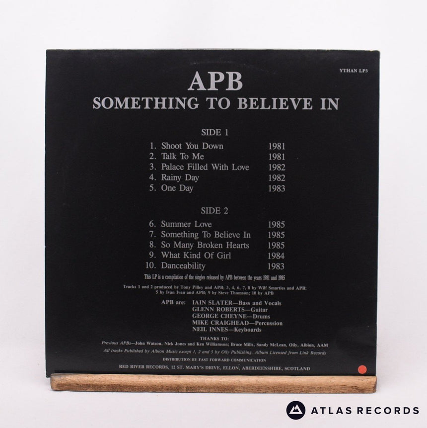 Apb - Something To Believe In - LP Vinyl Record - EX/EX