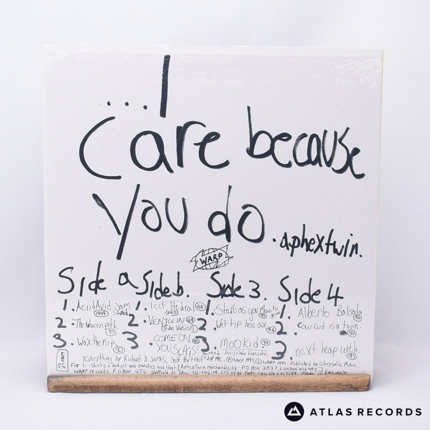 Aphex Twin - ...I Care Because You Do - A2 B1 2 x LP Vinyl Record - NM/NM