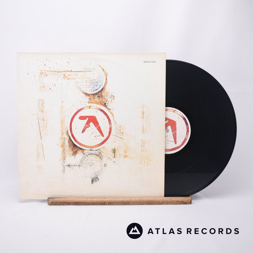 Aphex Twin On 12" Vinyl Record - Front Cover & Record