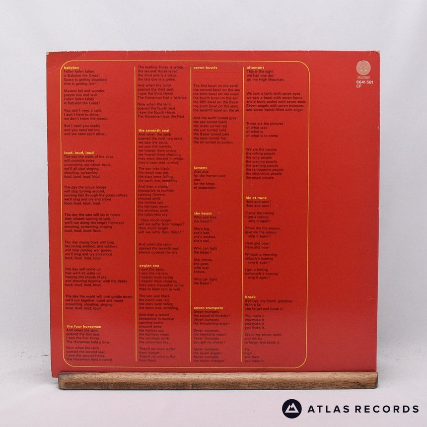 Aphrodite's Child - 666 - Reissue Gatefold Y//1 Double LP Vinyl Record - VG+/VG+