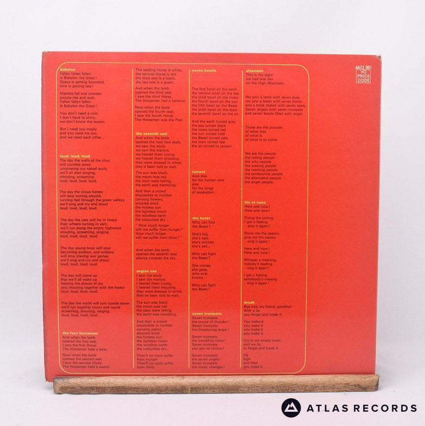 Aphrodite's Child - 666 - Repress Gatefold 2 x LP Vinyl Record - EX/EX