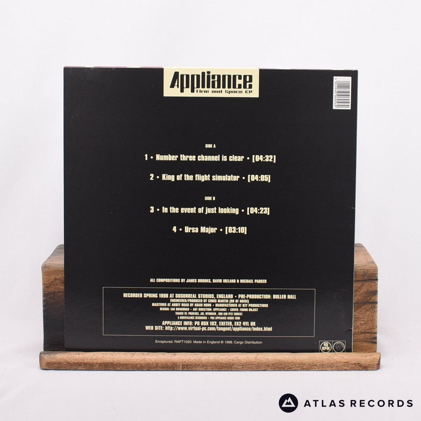 Appliance - Time And Space EP - Limited Edition 10" Vinyl Record - EX/EX