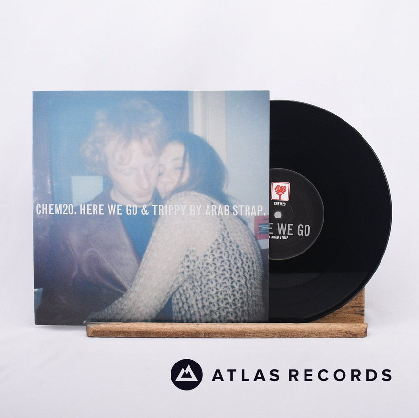 Arab Strap Here We Go & Trippy 10" Vinyl Record - Front Cover & Record