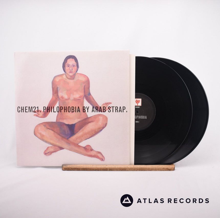 Arab Strap Philophobia 2 x LP Vinyl Record - Front Cover & Record