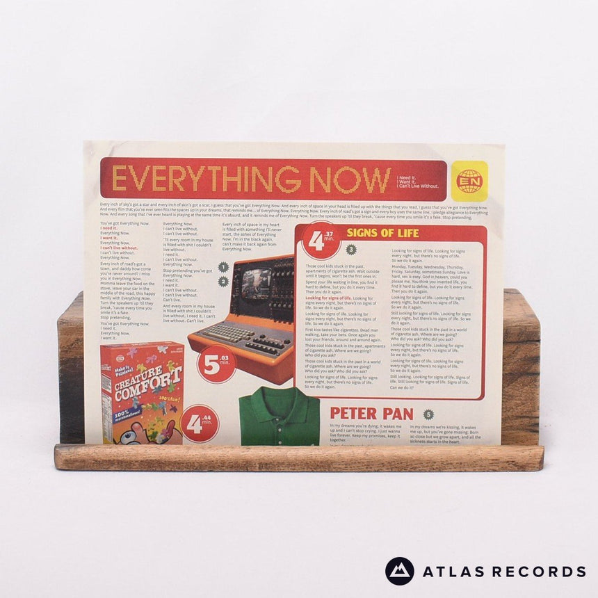 Arcade Fire - Everything Now - Insert LP Vinyl Record - NM/NM