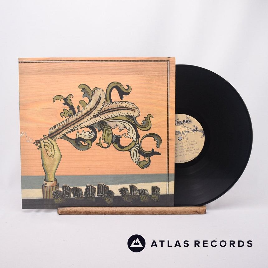 Arcade Fire Funeral LP Vinyl Record - Front Cover & Record
