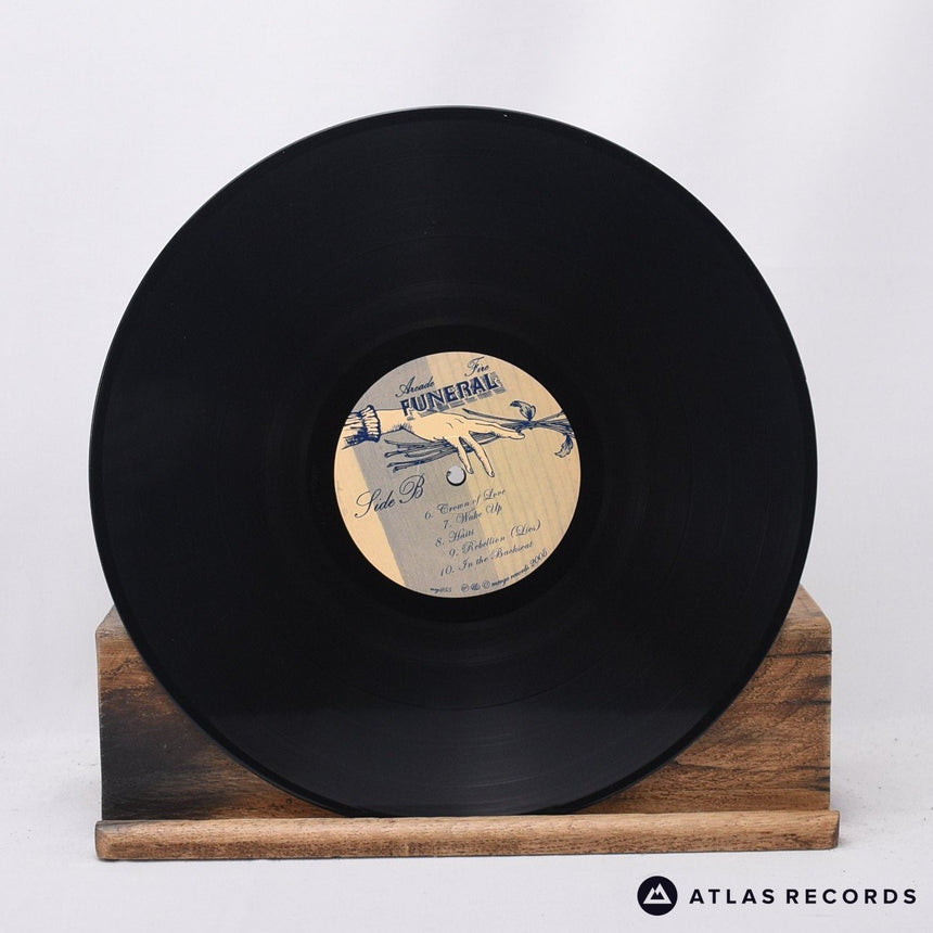 Arcade Fire - Funeral - Embossed Sleeve Insert -A -B LP Vinyl Record - NM/EX
