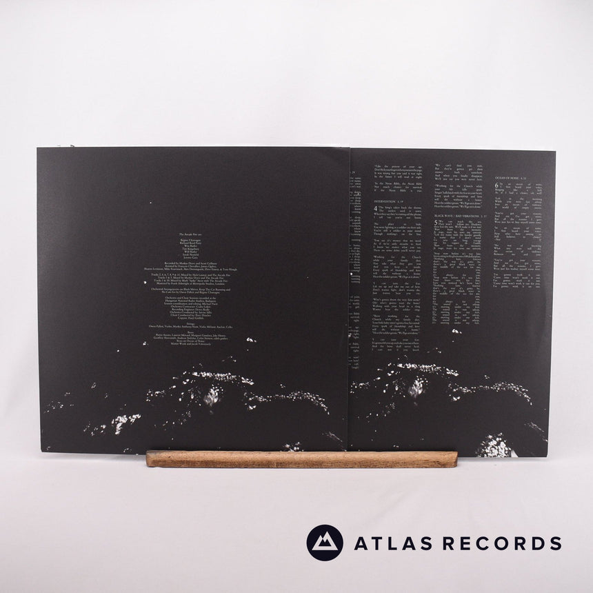 Arcade Fire - Neon Bible - Etched Reissue A B C 2 x LP Vinyl Record - NM/NM