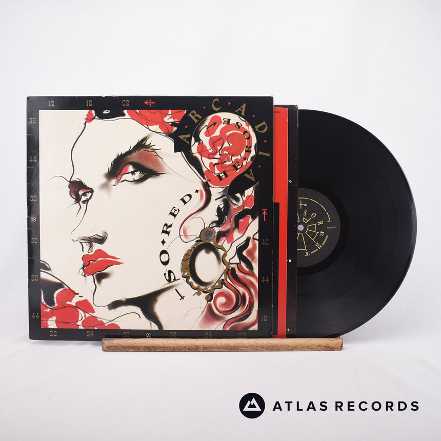 Arcadia So Red The Rose LP Vinyl Record - Front Cover & Record