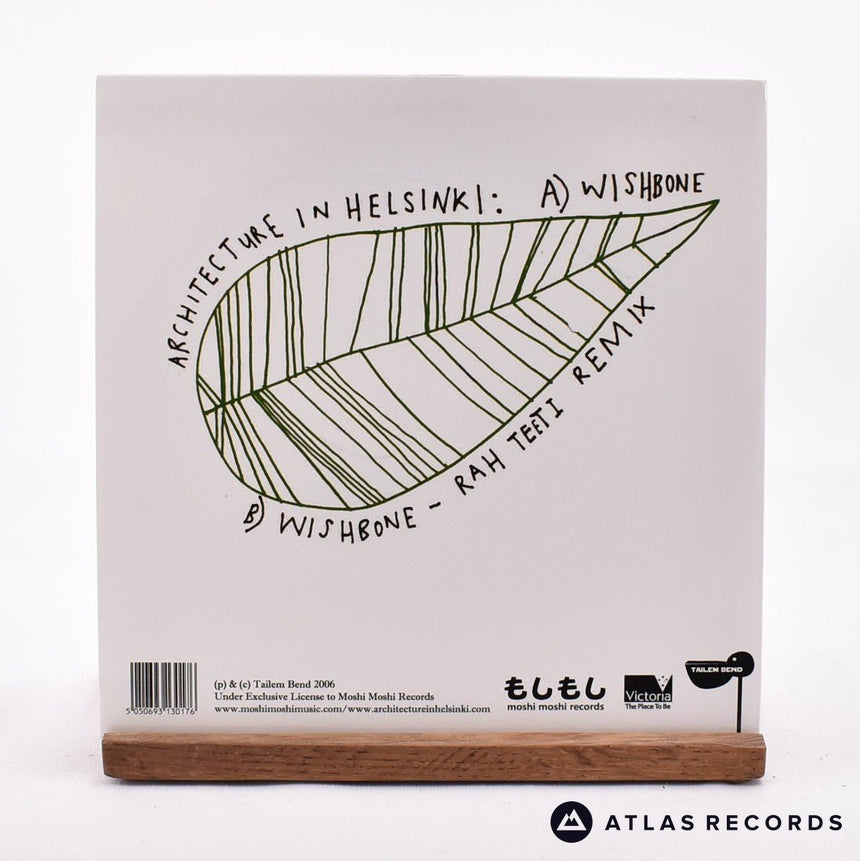 Architecture In Helsinki - Wishbone - Limited Edition 7" Vinyl Record - EX/NM