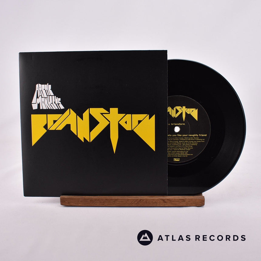 Arctic Monkeys Brianstorm 7" Vinyl Record - Front Cover & Record