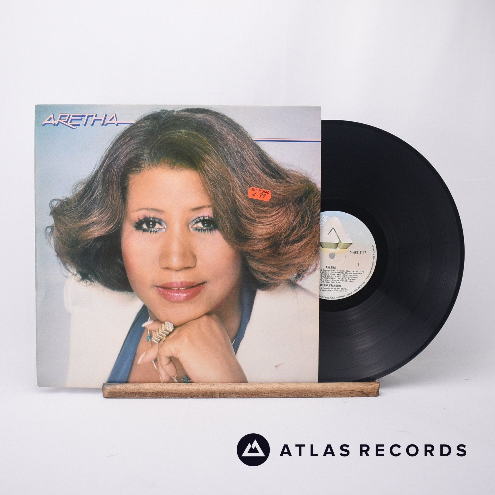 Aretha Franklin Aretha LP Vinyl Record EX/VG+ – Atlas Records