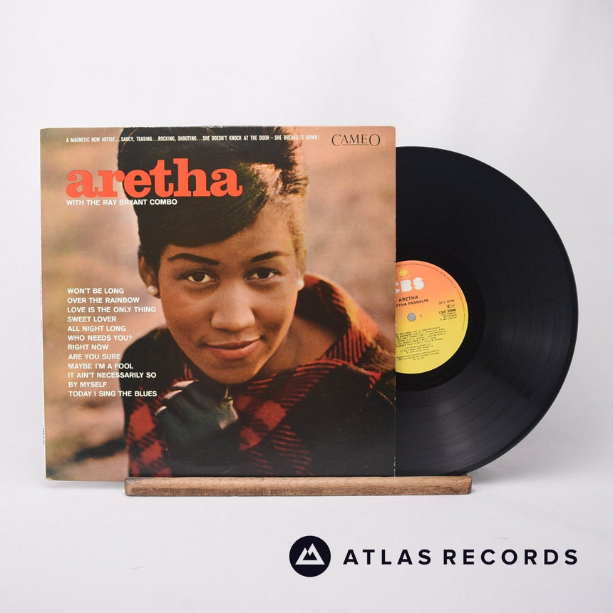 Aretha Franklin Aretha LP Vinyl Record - Front Cover & Record