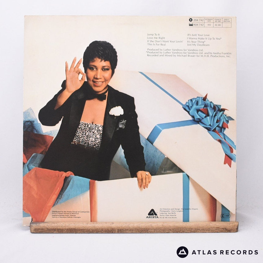 Aretha Franklin - Jump To It - LP Vinyl Record - VG+/VG+
