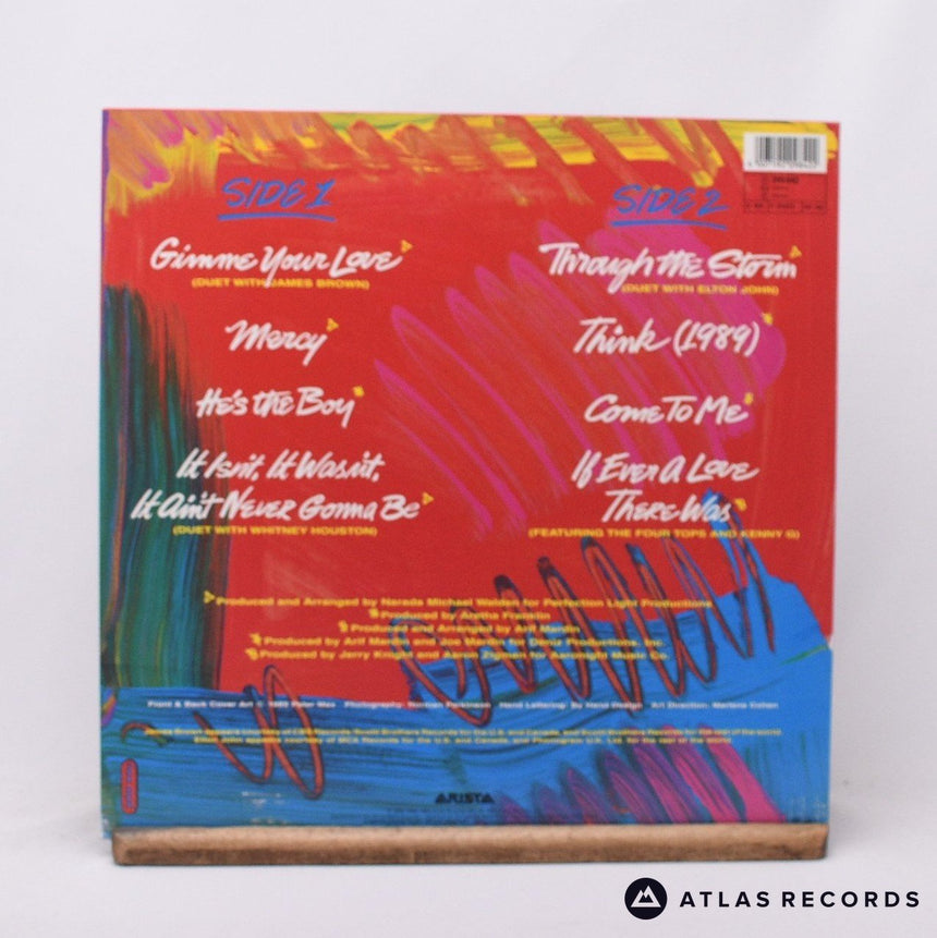 Aretha Franklin - Through The Storm - LP Vinyl Record - EX/EX