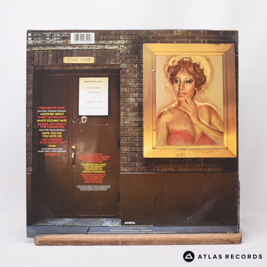 Aretha Franklin - Who's Zoomin' Who? - LP Vinyl Record - EX/VG+