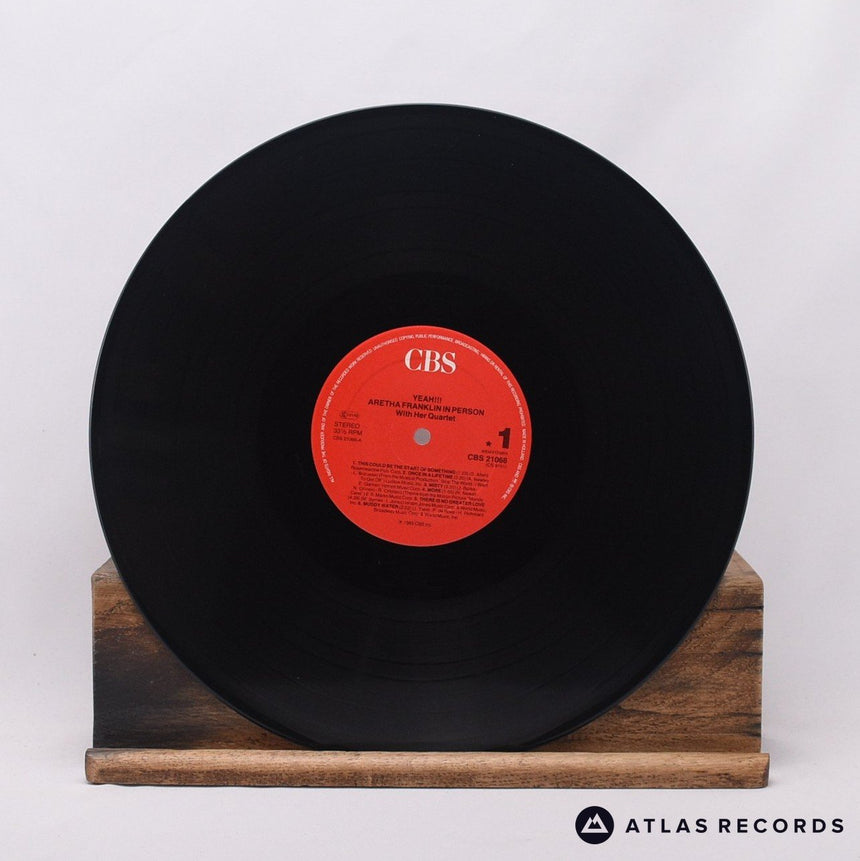 Aretha Franklin - Yeah!!! - Reissue LP Vinyl Record - EX/EX