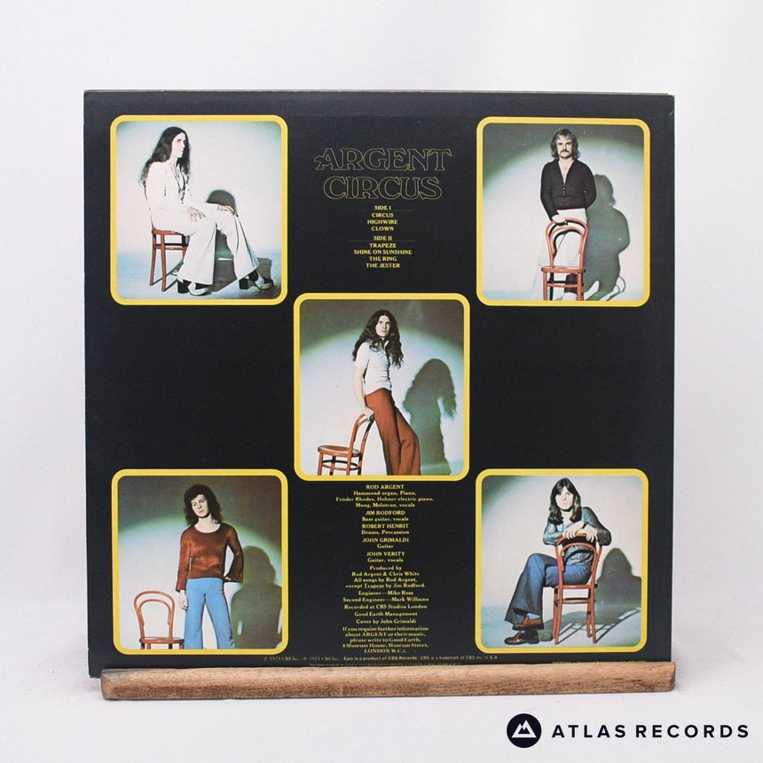 Argent - Circus - Insert LP Vinyl Record - EX/EX