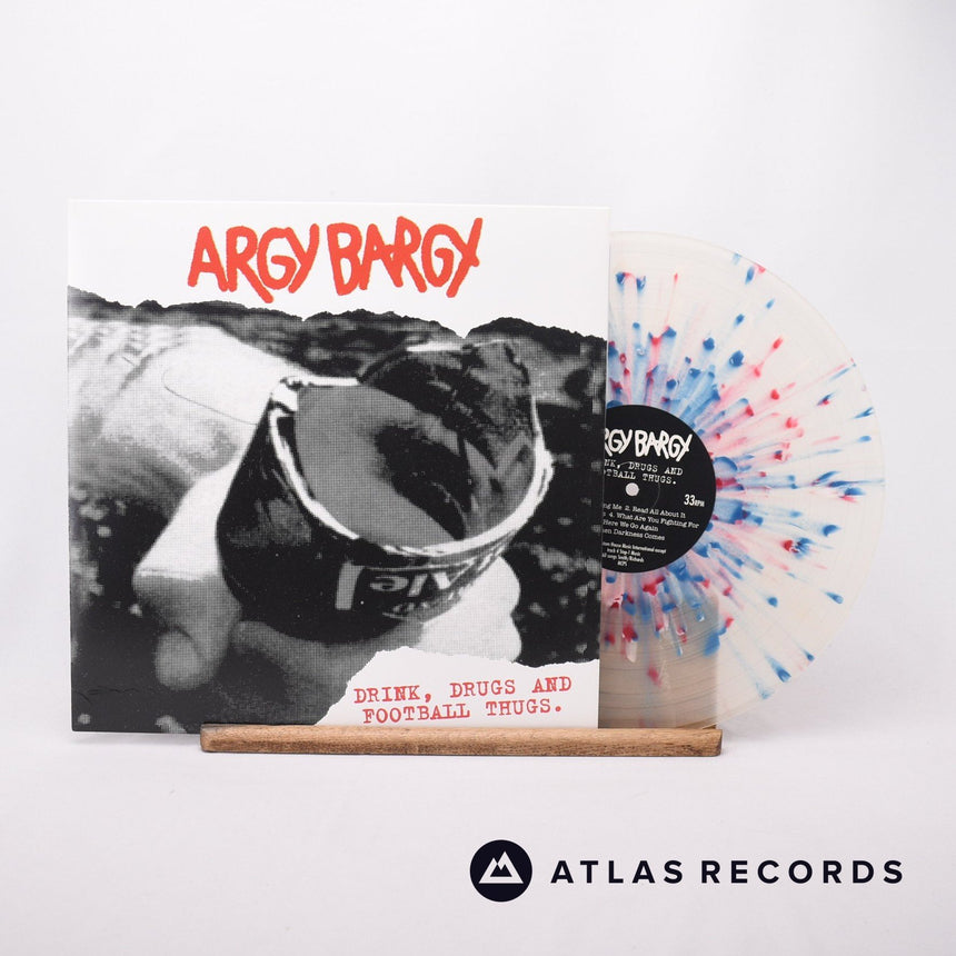 Argy Bargy Drink, Drugs And Football Thugs LP Vinyl Record - Front Cover & Record