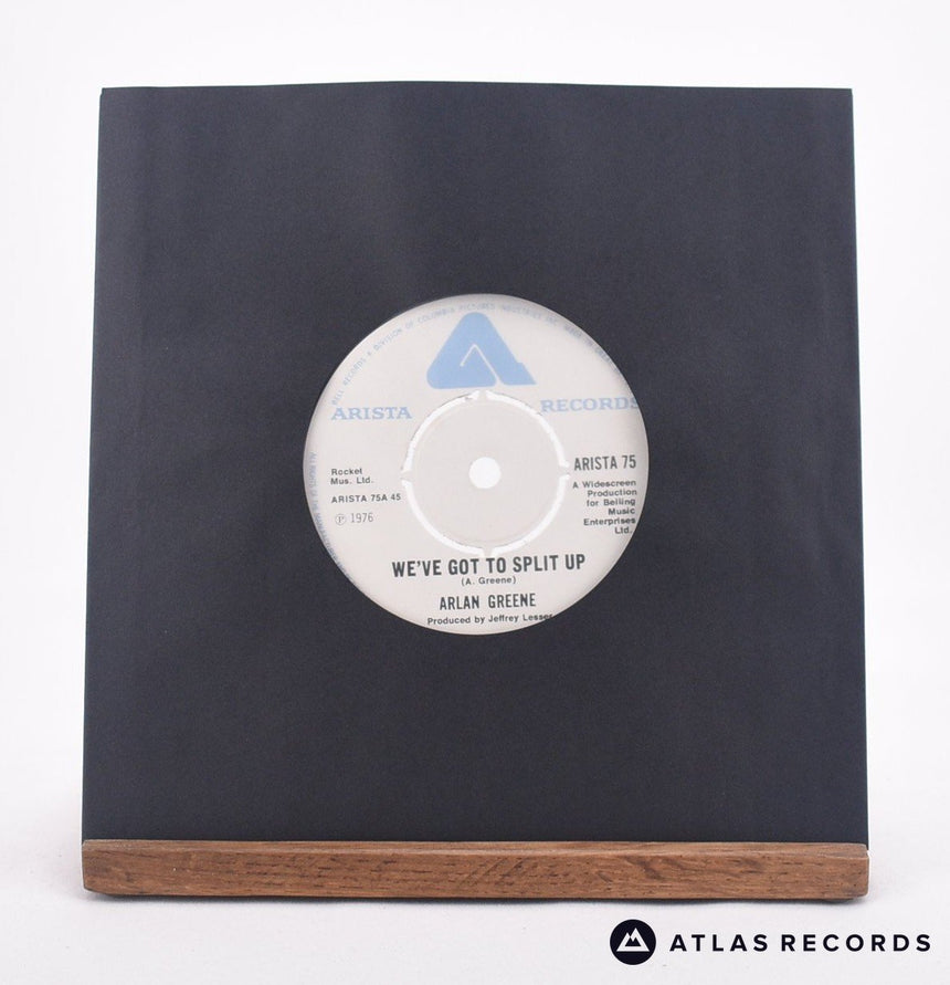 Arlan Greene We've Got To Split Up 7" Vinyl Record - In Sleeve