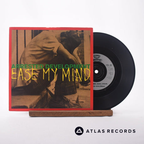 Arrested Development Ease My Mind 7" Vinyl Record - Front Cover & Record