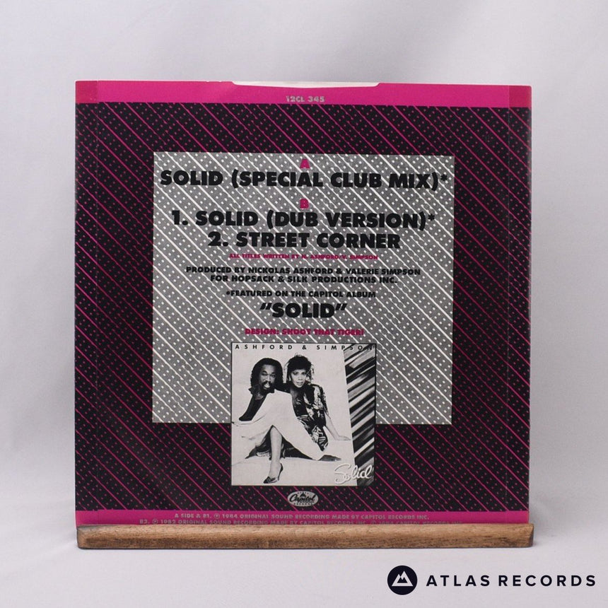 Ashford & Simpson - Solid (Special Club Mix) - 12" Vinyl Record - EX/VG+