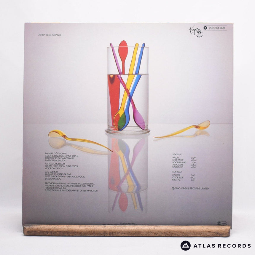 Ashra - Belle Alliance - A-1 B-1 LP Vinyl Record - EX/NM