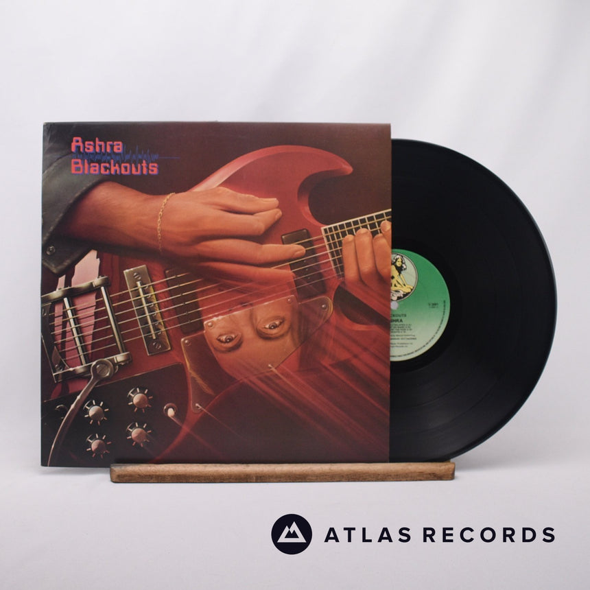 Ashra Blackouts LP Vinyl Record - Front Cover & Record