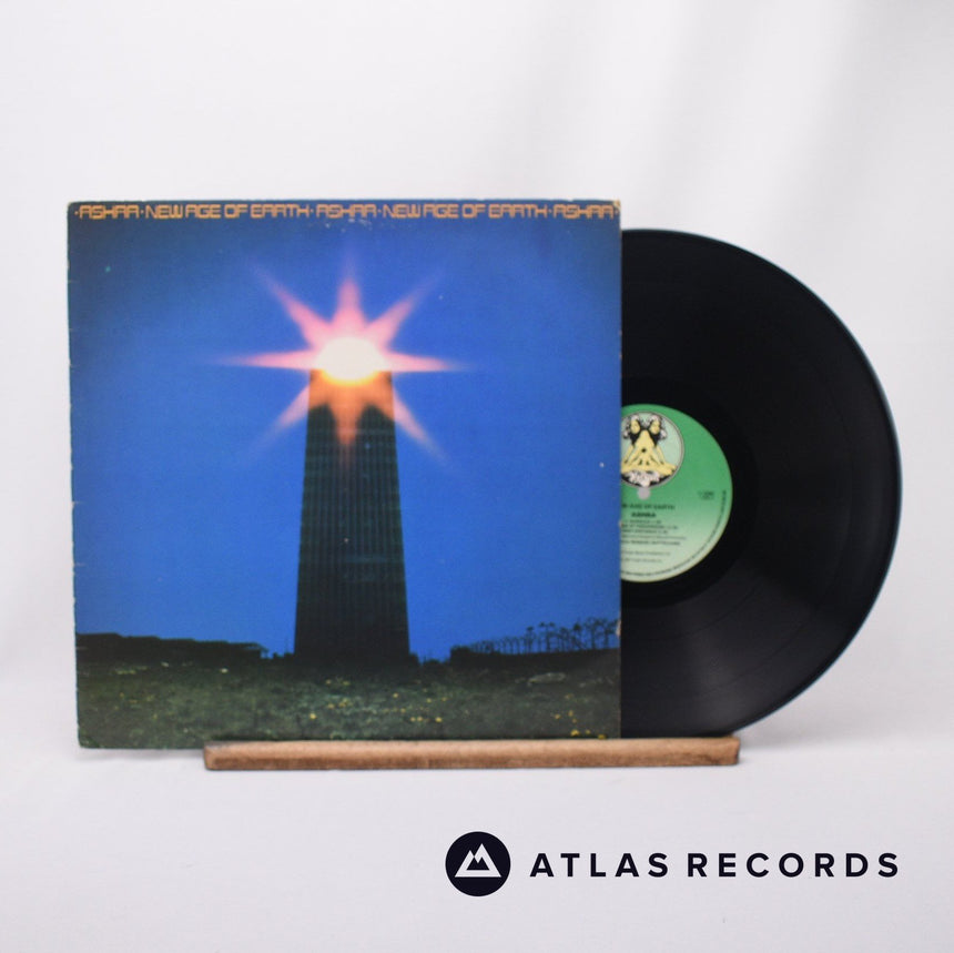 Ashra New Age Of Earth LP Vinyl Record - Front Cover & Record