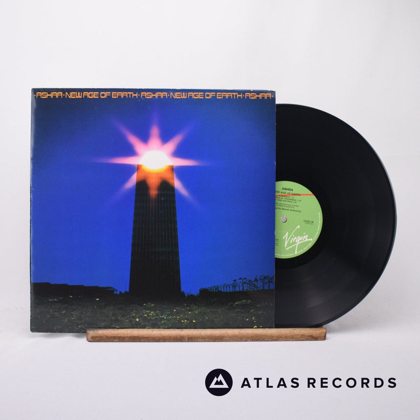Ashra - New Age Of Earth - Reissue A-1 B-1 LP Vinyl Record - EX/EX