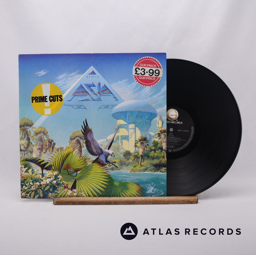 Asia Alpha LP Vinyl Record - Front Cover & Record