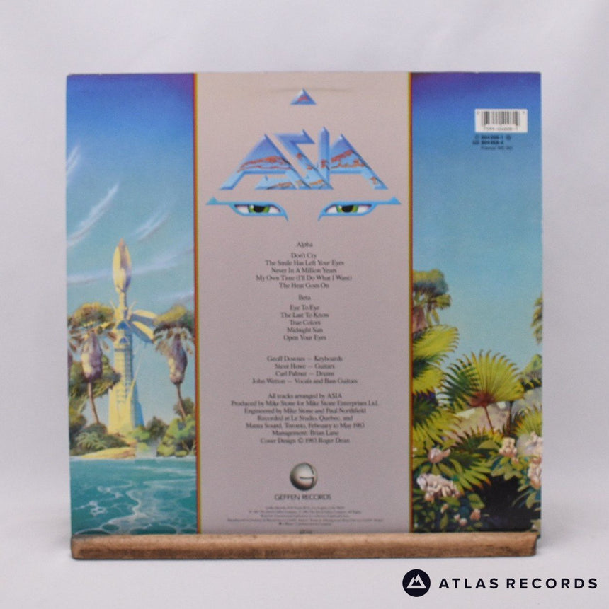 Asia - Alpha - Reissue LP Vinyl Record - VG+/EX