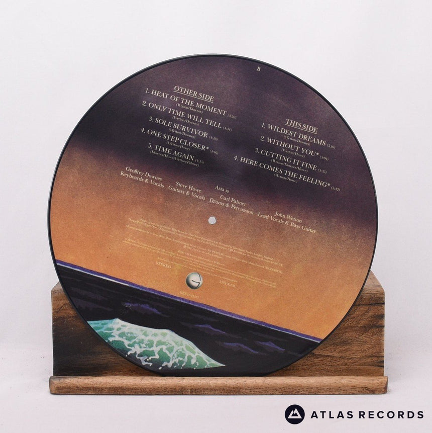 Asia - Asia - Picture Disc LP Vinyl Record - EX