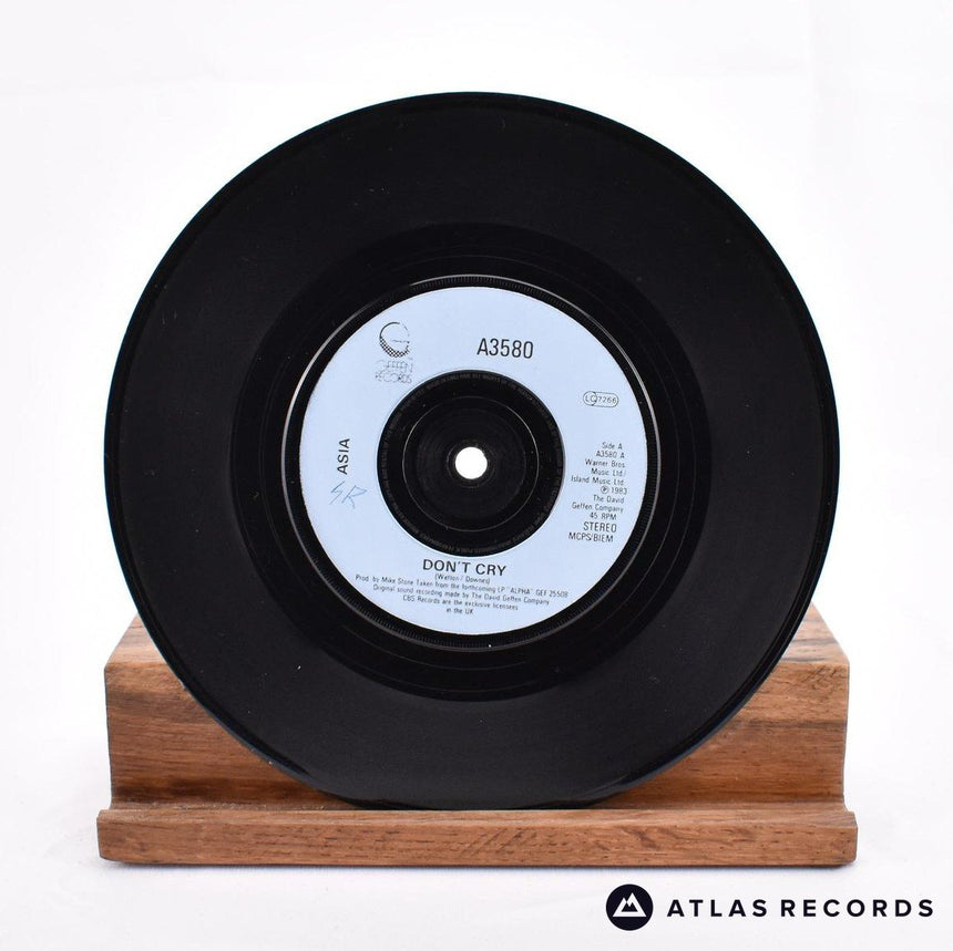 Asia - Don't Cry - 7" Vinyl Record - VG+/VG+