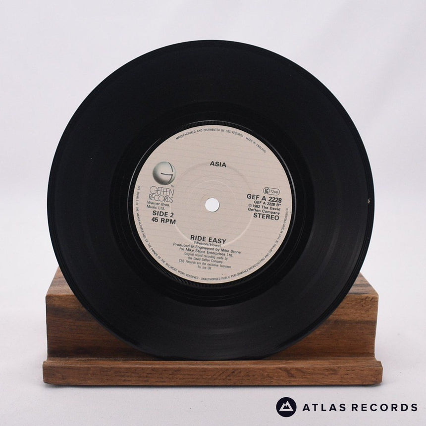 Asia - Only Time Will Tell - 7" Vinyl Record - EX/VG+