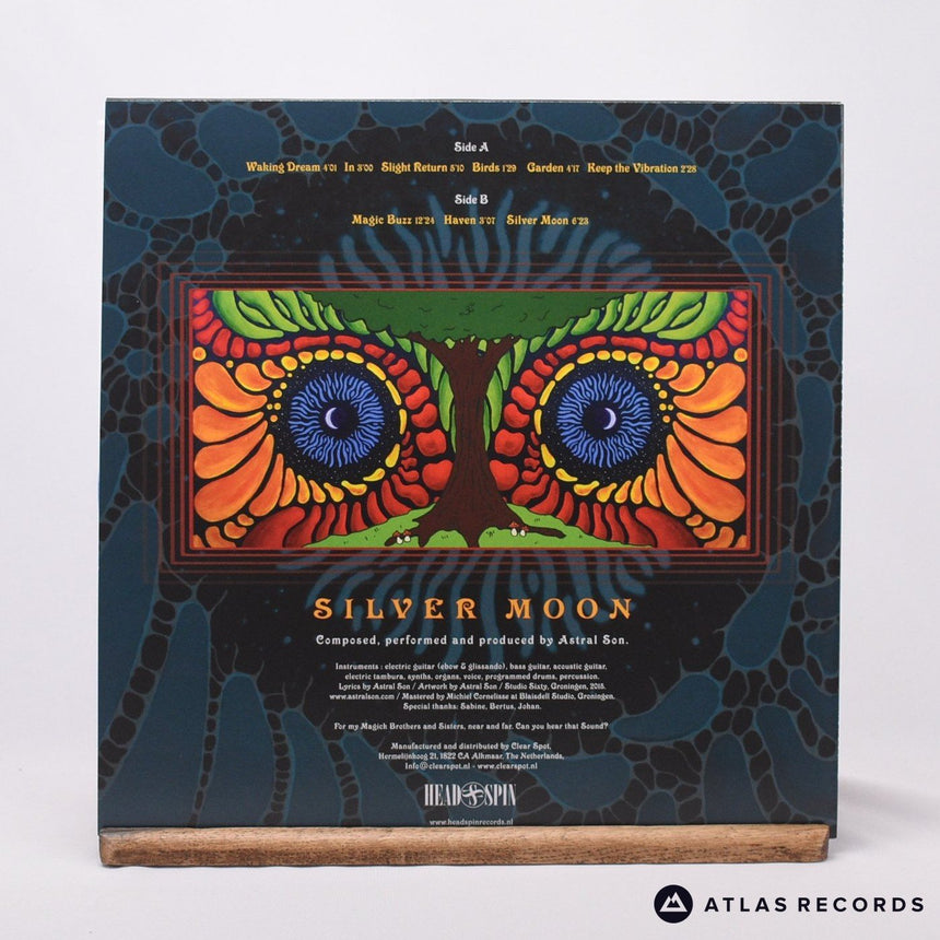 Astral Son - Silver Moon - Blue Marbled Limited Edition LP Vinyl Record - NM/NM