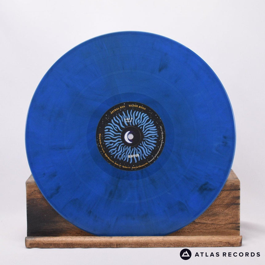 Astral Son - Silver Moon - Blue Marbled Limited Edition LP Vinyl Record - NM/NM