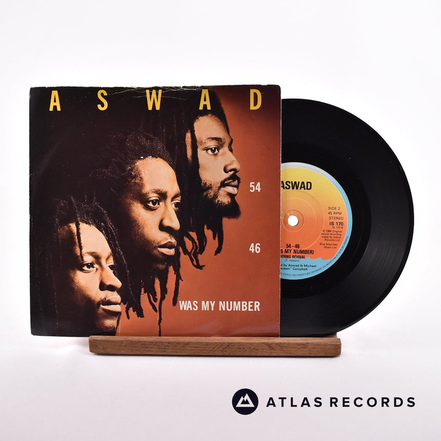 Aswad 54-46 7" Vinyl Record - Front Cover & Record