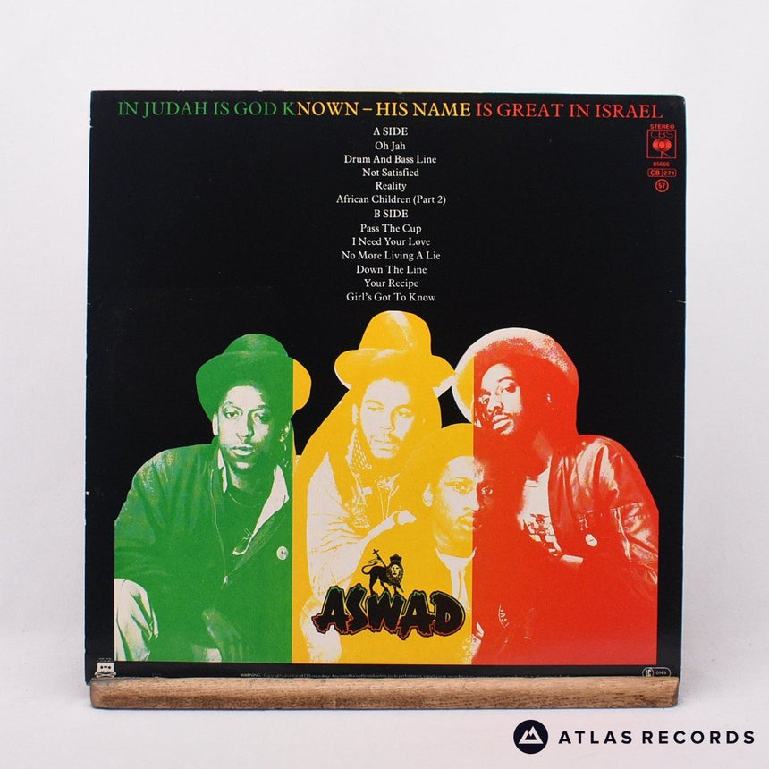 Aswad - Not Satisfied - First Uk Press LP Vinyl Record - VG+/EX