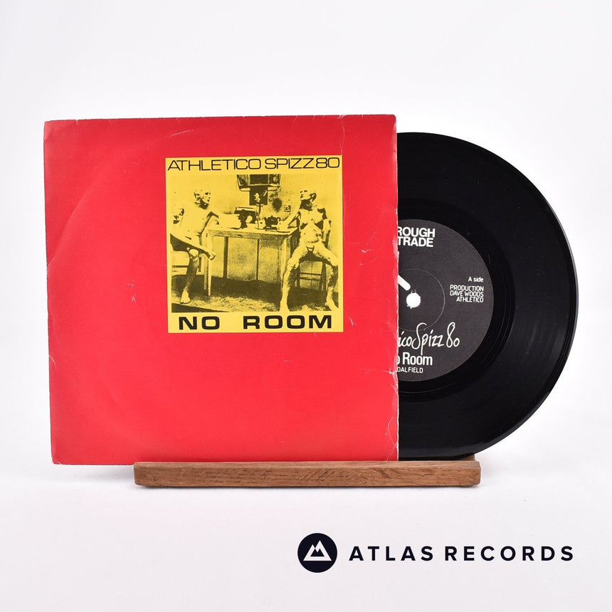 Athletico Spizz 80 No Room 7" Vinyl Record - Front Cover & Record