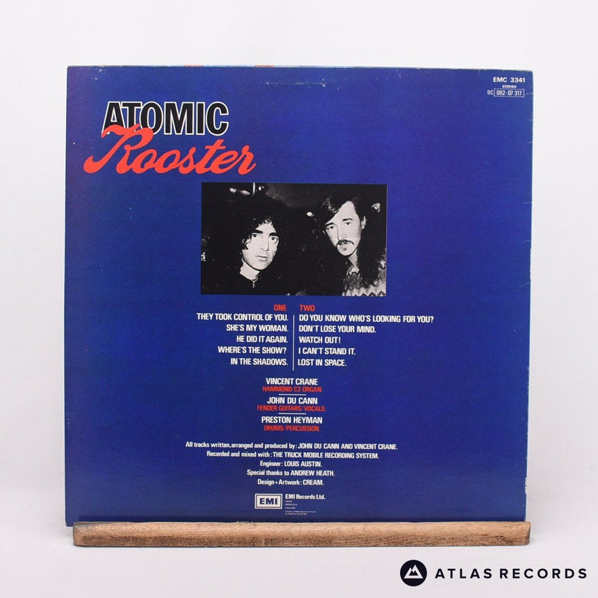Atomic Rooster - Atomic Rooster - A-1U B-1U LP Vinyl Record - VG+/EX